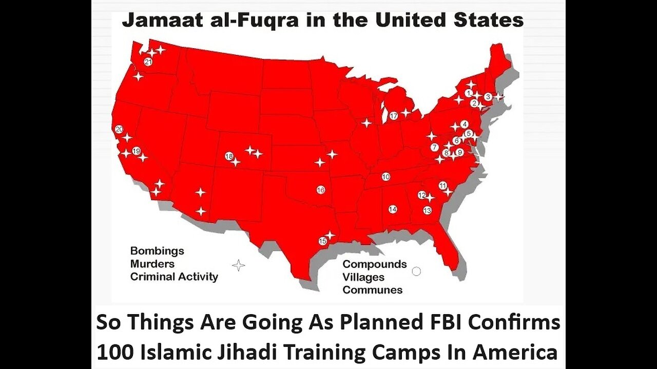 Things Going As Planned FBI Confirms Islamic Jihadi Training Camps In America