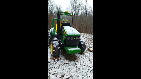 snow in VA #johndeere