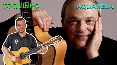 Como tocar AQUARELA (Toquinho) - Aula Completa + PDF