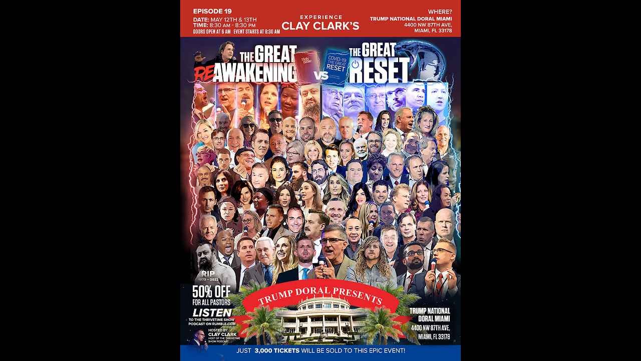 Trump Doral | The Great Awakening vs. The great reset 05-12-2023