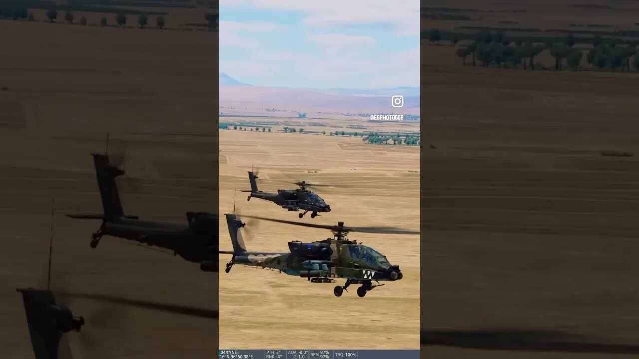 Apache on the move!! #dcs #dcsworld #military