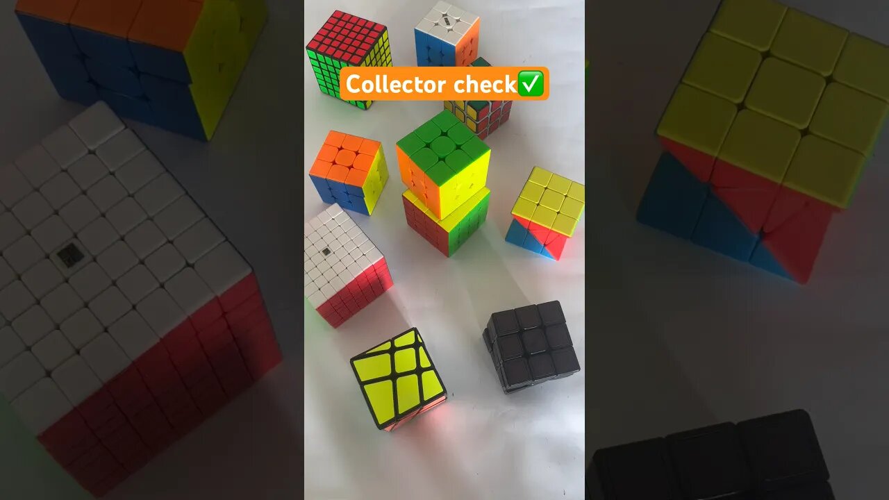 How many cubes do you have? #rubikscube #shorts
