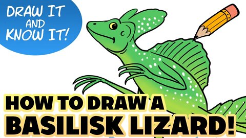 Draw It Know It (Art Lesson Edition) | Basilisk Lizard | Reasons for Hope