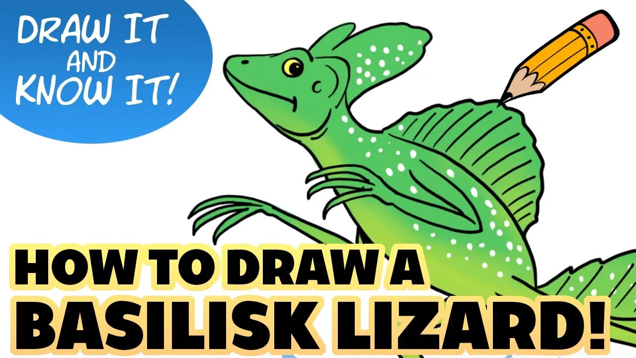 Draw It Know It (Art Lesson Edition) | Basilisk Lizard | Reasons for Hope