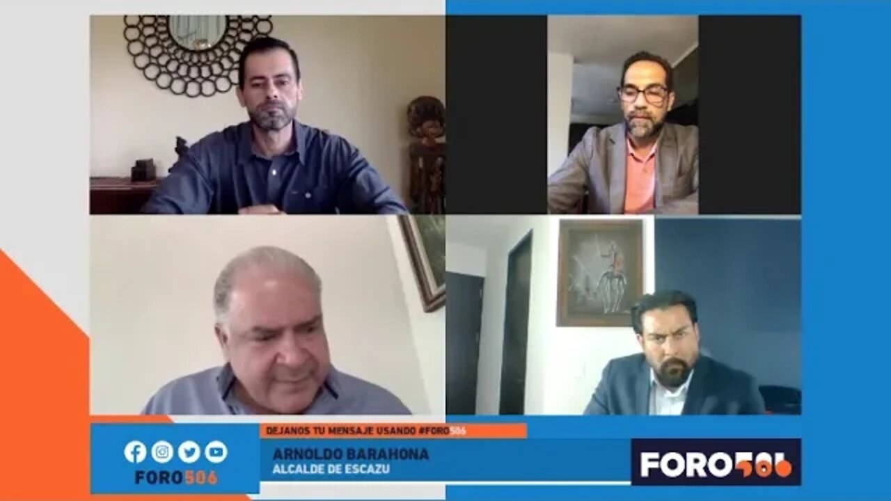 Foro506 S1P2: Sr. Arnoldo Barahona Alcalde de Escazú