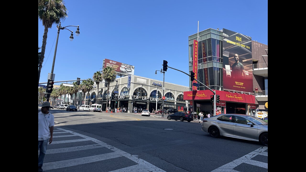 irl Hollywood Boulevard!