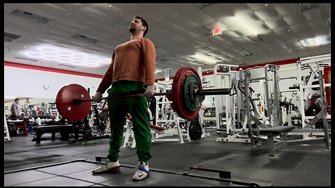 Deadlifts 145KG/319LBs 8 Rep PR