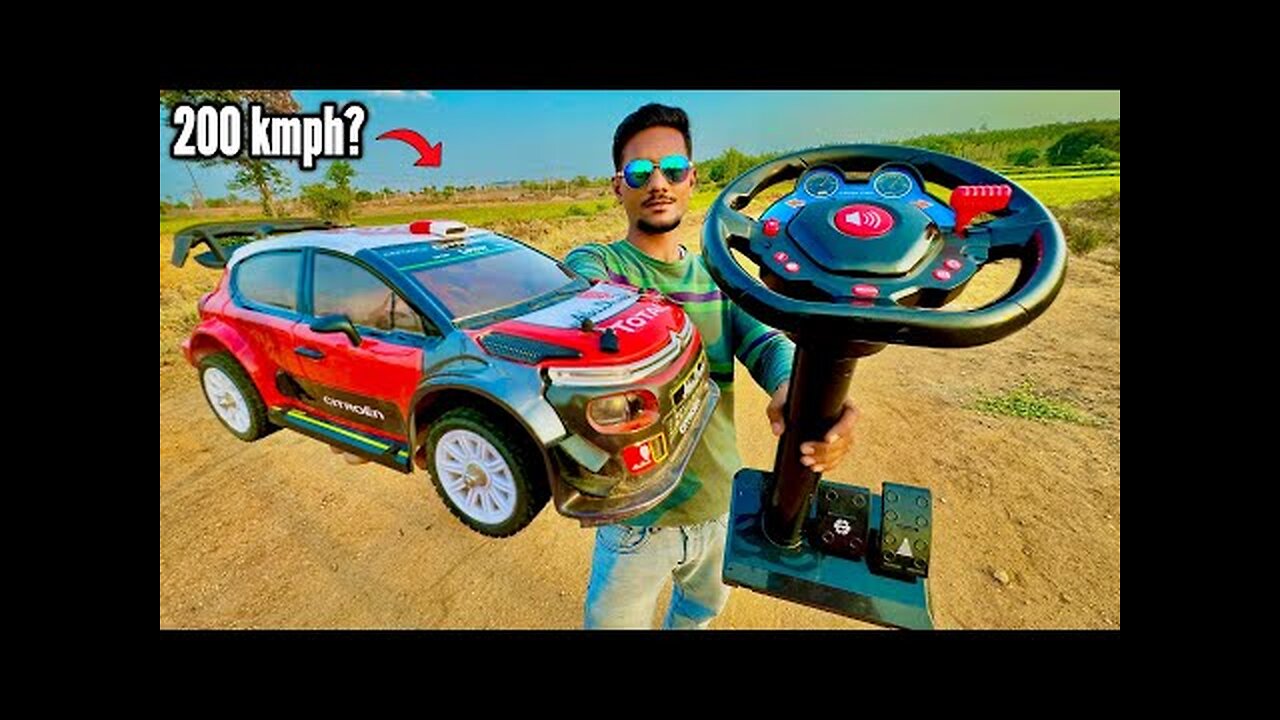 RC High Speed Hypergo 14303 Citroen Car Unboxing & Testing - Chatpat toy TV