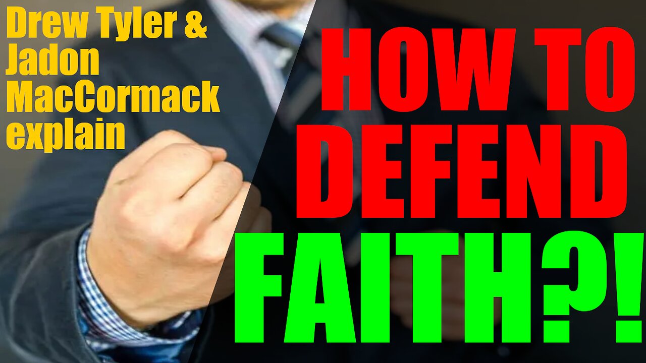 How do I defend my Christian Faith?!