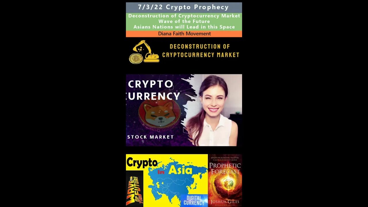 Cryptocurrency Market - Prophetic Forecast - Joshua Giles - read by Diana Faith Movement 8/25/22