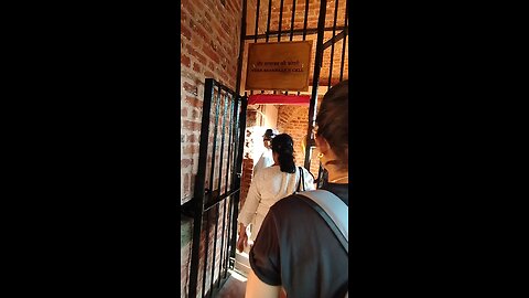 veer savarkar prison cell