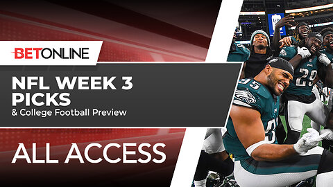 NFL Week 3 Expert Picks & Predictions For Saturday's Epic NCAAF Card | BetOnline All Access