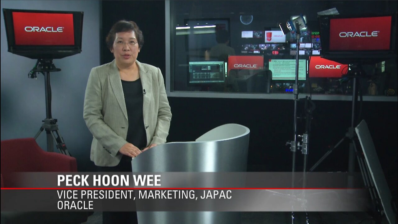 Oracle Webcast Showreel