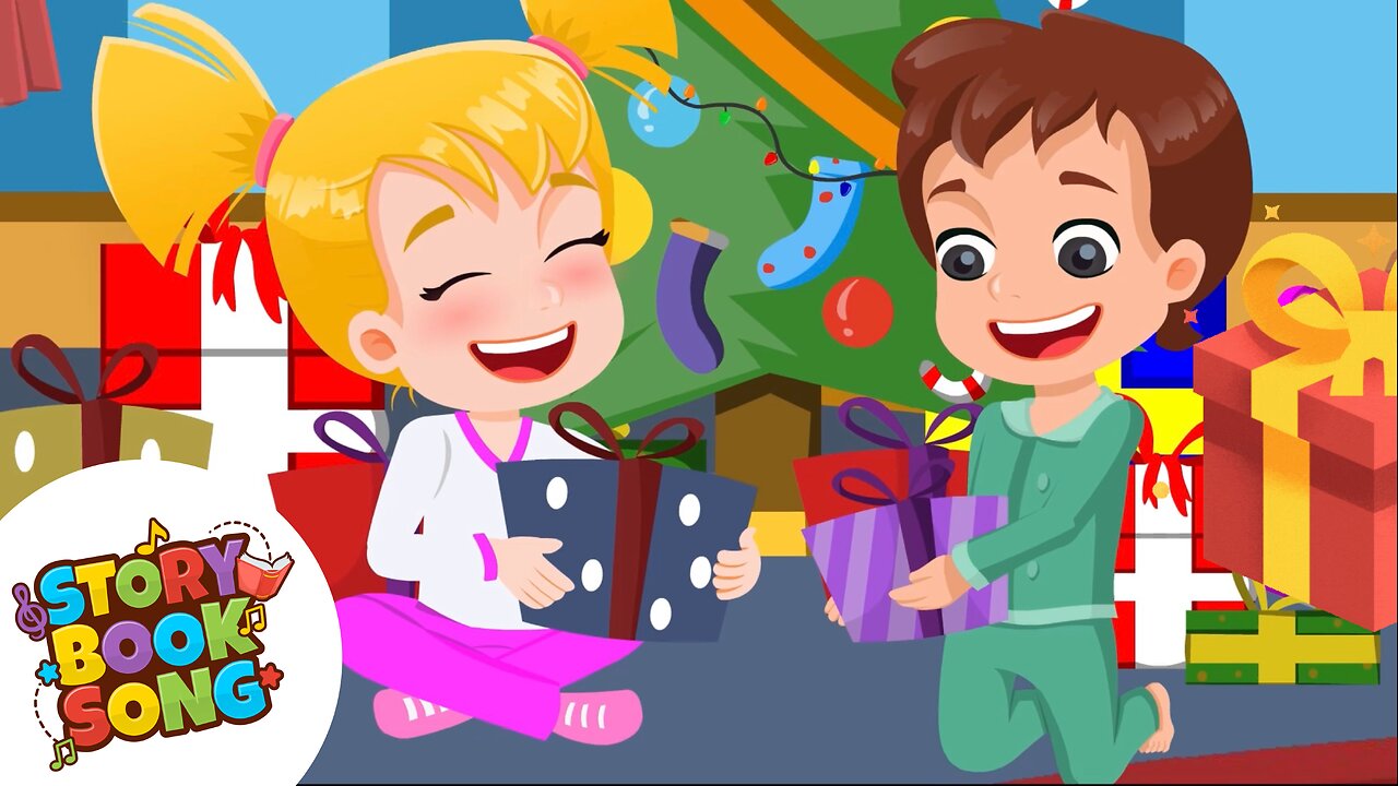 Opening Christmas Presents | Christmas Songs For Kids