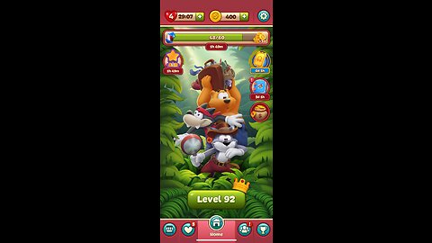 Toon Blast Level 92