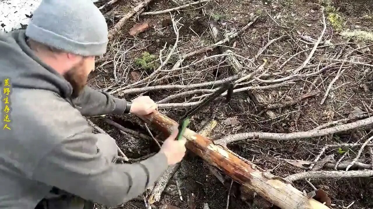 Camping alone in the wilderness, it's nice to fall asleep to the sound of rain.13