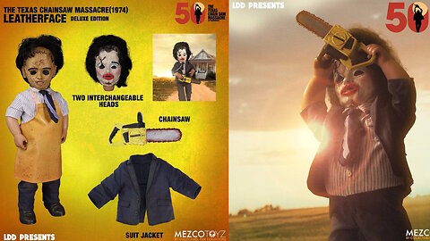 Living Dead Dolls Presents: Leatherface [Deluxe Edition 10.5 INCH | Mezco]