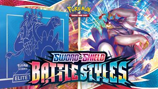 Battle Style Elite Trainer Box opening