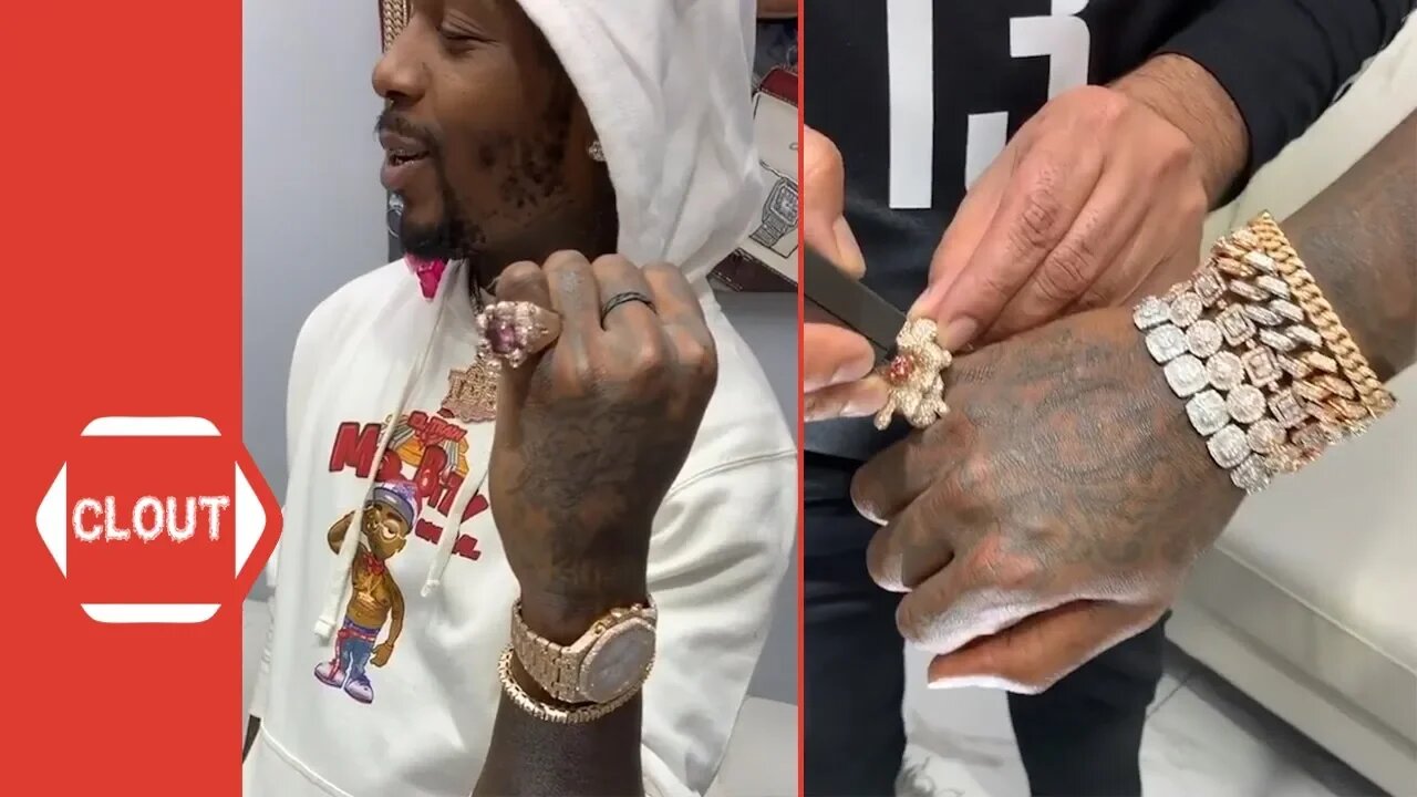 Sauce Walka Upgrades His Pink Diamond Rings!
