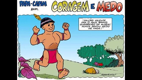 Papa-Capim em-Coragem e medo | Gibis do Rapha 2