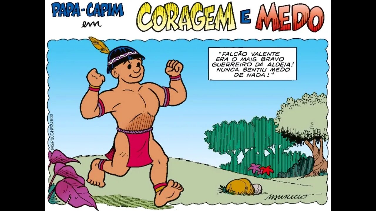 Papa-Capim em-Coragem e medo | Gibis do Rapha 2