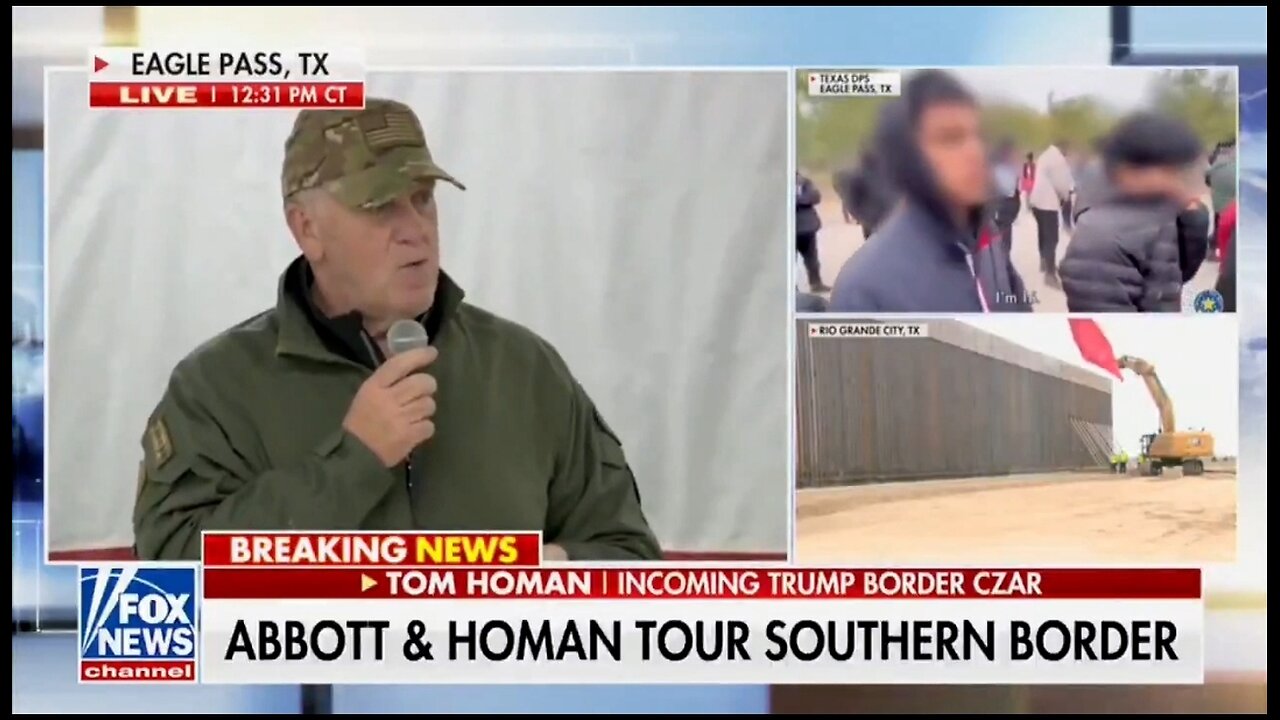 Border Czar: There Will Be Mass Deportations!