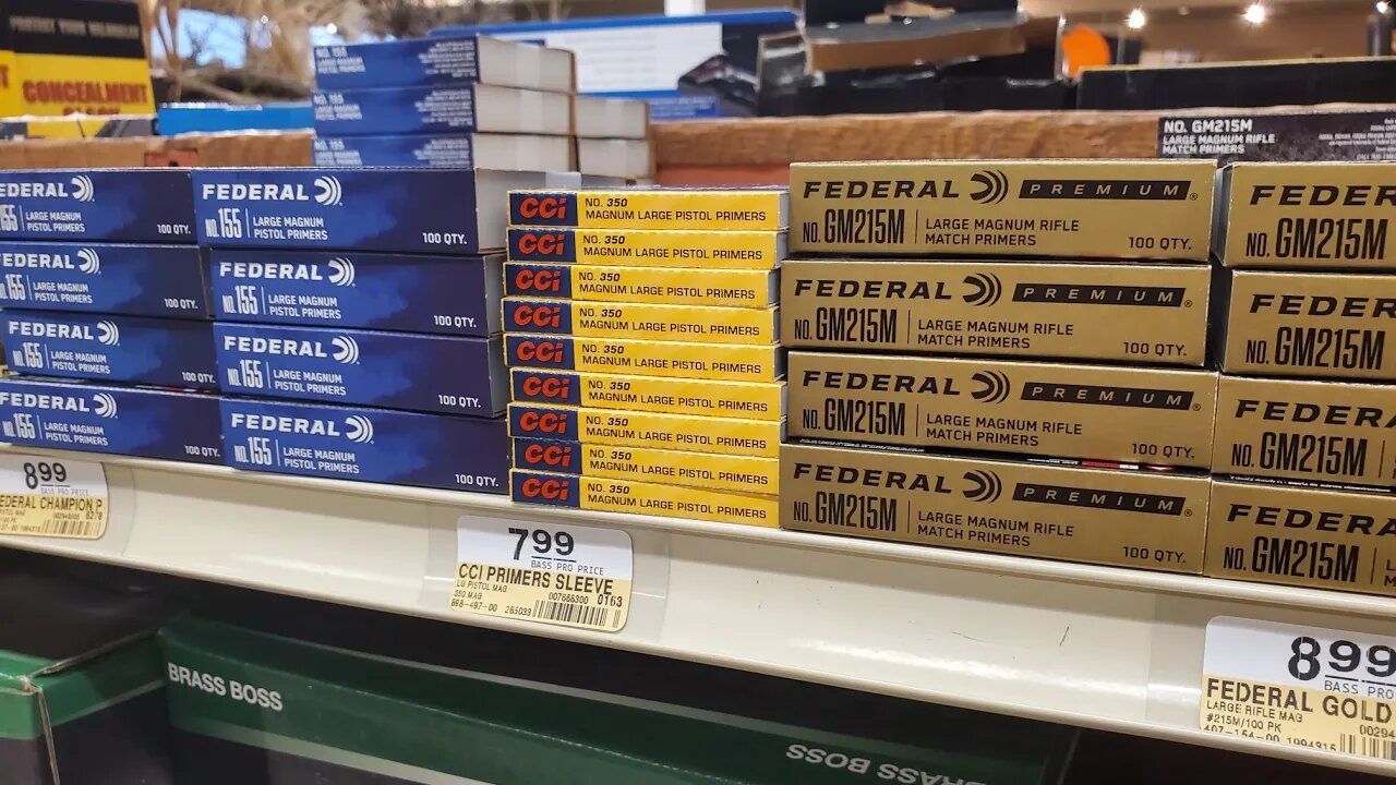 There were Primers and I DIDN'T buy them. Subscriber Shoot Around Date (Tentative)