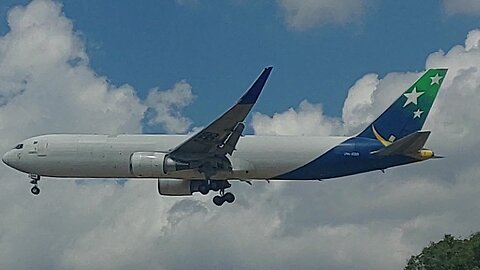 Boeing 767-300ERF PR-ABB coming from Recife to Manaus