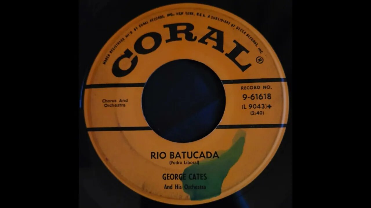 George Cates and His Orchestra - Rio Batucada