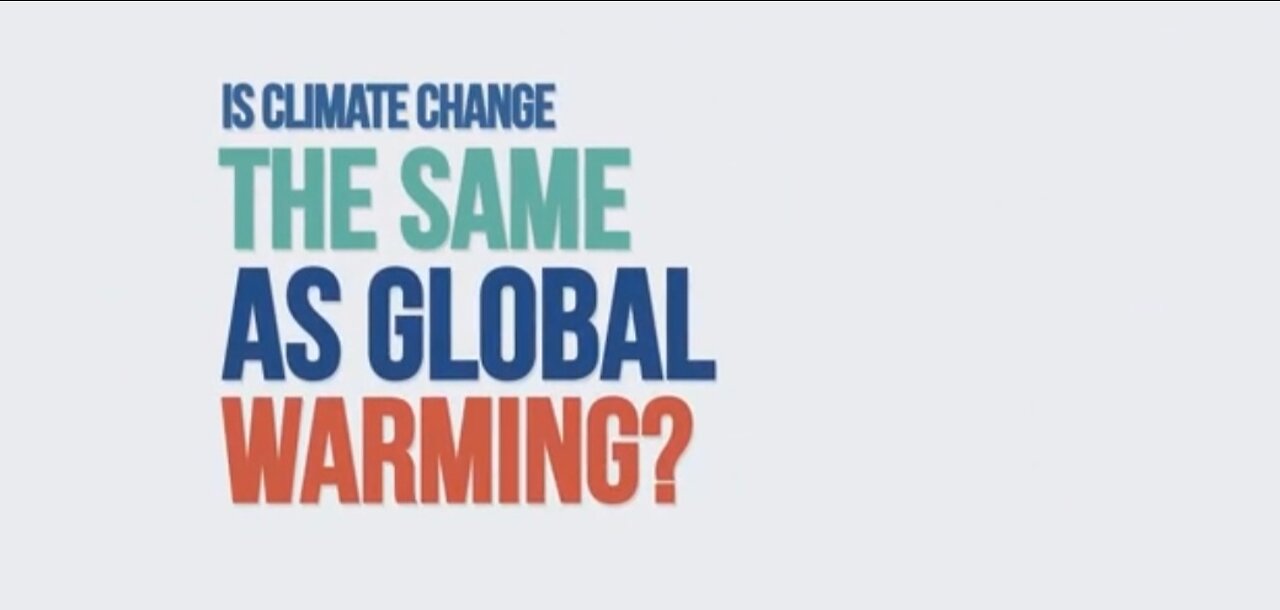 NASA Is climate change the same as global warming?