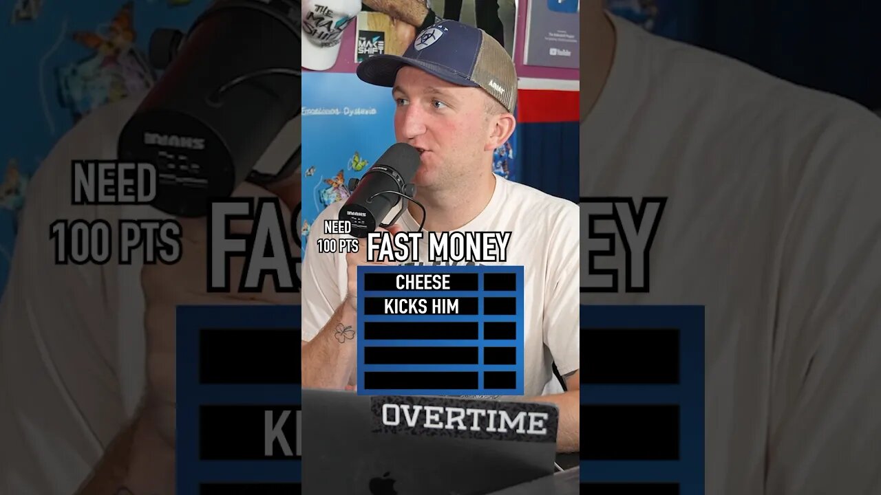 SO CLOSE!! Did He Get 100 Points?! #shorts #fastmoney #gameshow #points #money #survey