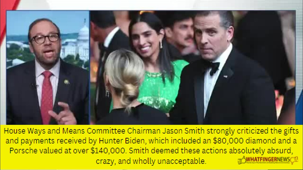 House Ways and Means Committee Chairman Jason Smith strongly criticized the gifts