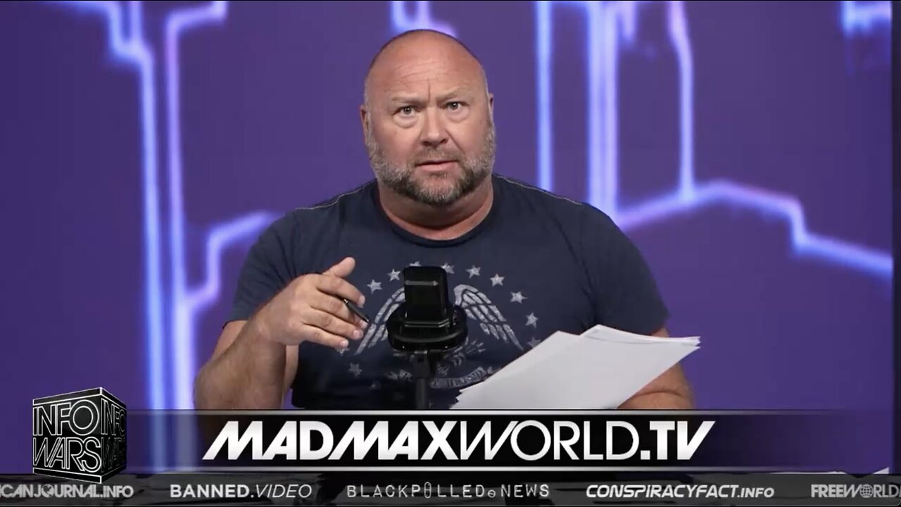 Alex Jones Show 8 22 23 World Awakens to Globalist Rollout of NEW Wave of Covid Tyranny!