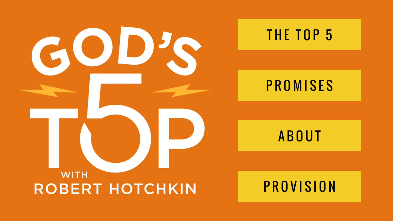 The Top 5 Promises About Provision // God's Top 5