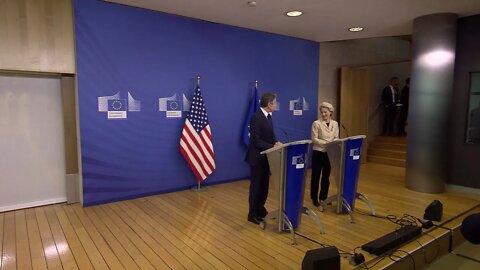 President Ursula von der Leyen and the US Secretary of State Antony Blinken - Press Statements