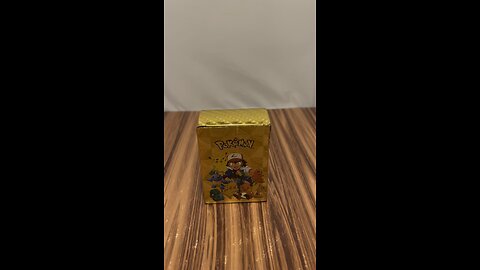 Open a Gold Foil Pokémon 110 card pack