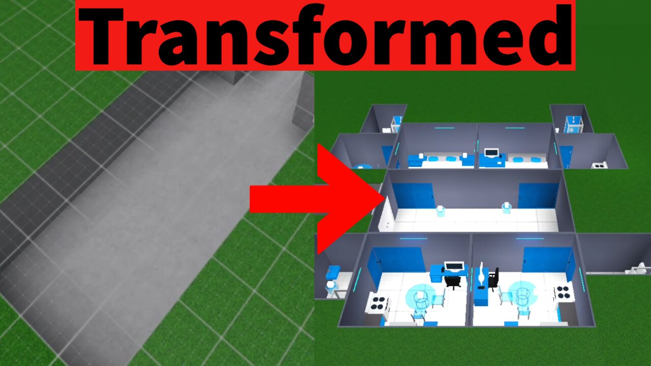 Building futuristic bunker (roblox)