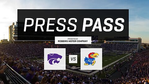 Pregame Press Pass | Kansas State @ Kansas | October 29, 2019