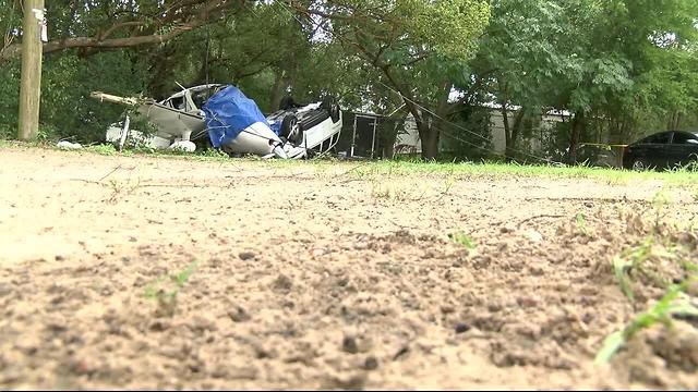 Pilot recovering after plane crashes into church parking lot