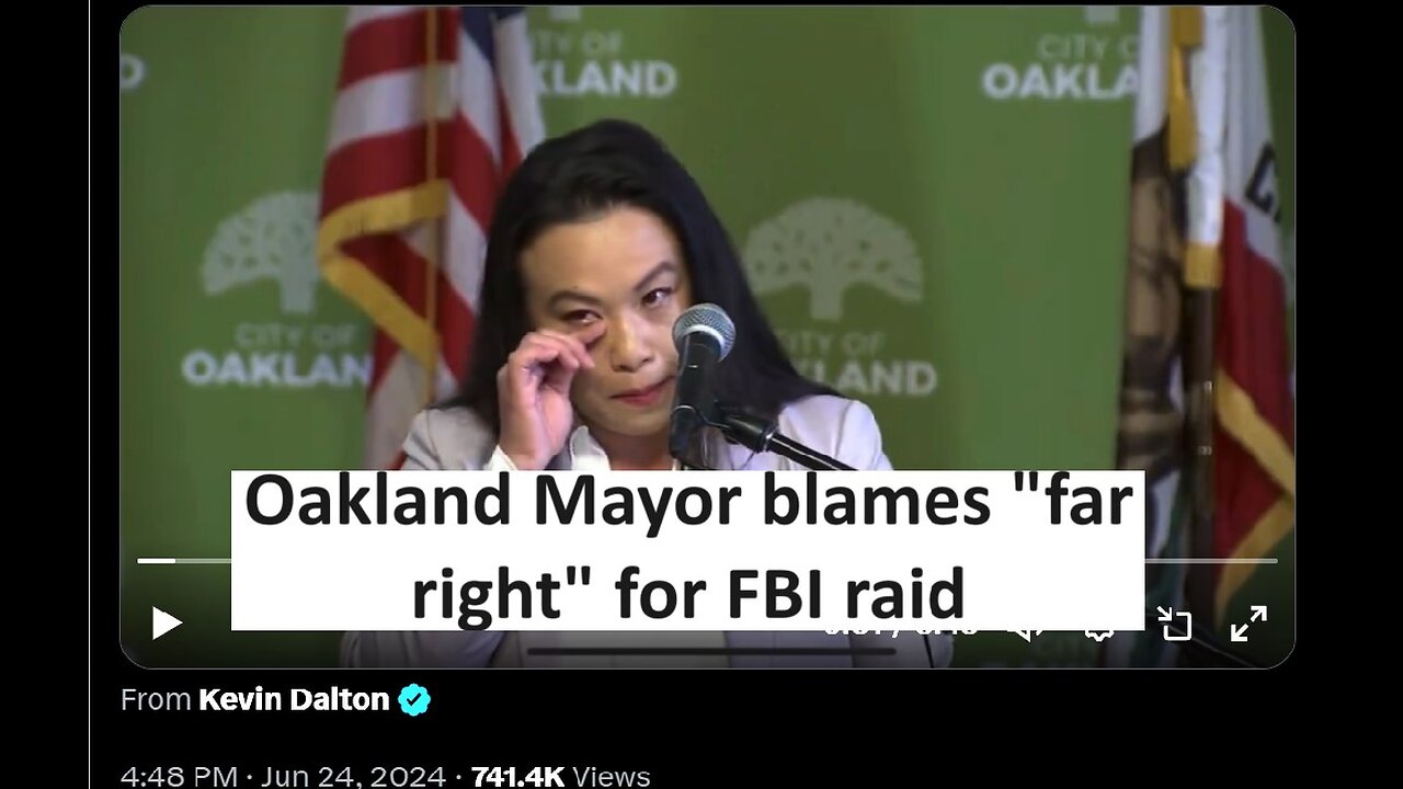 Oakland Mayor blames right wing for FBI raid