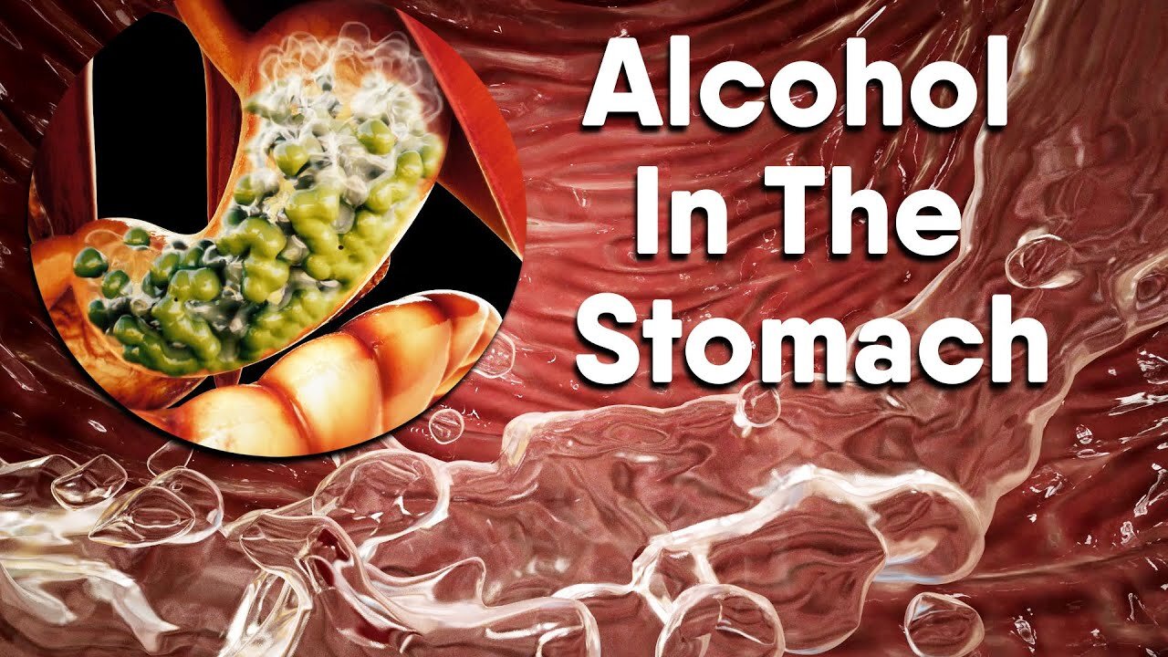 Alcohol increases acid in the stomach