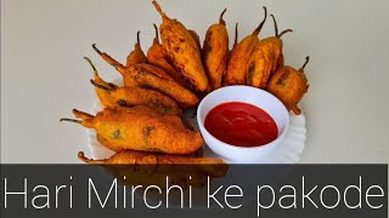 How to makei Mirchi ke pakode,Hri mirch ke pakode by api ji k ideas,mirch ke pakode banana,hari mirc