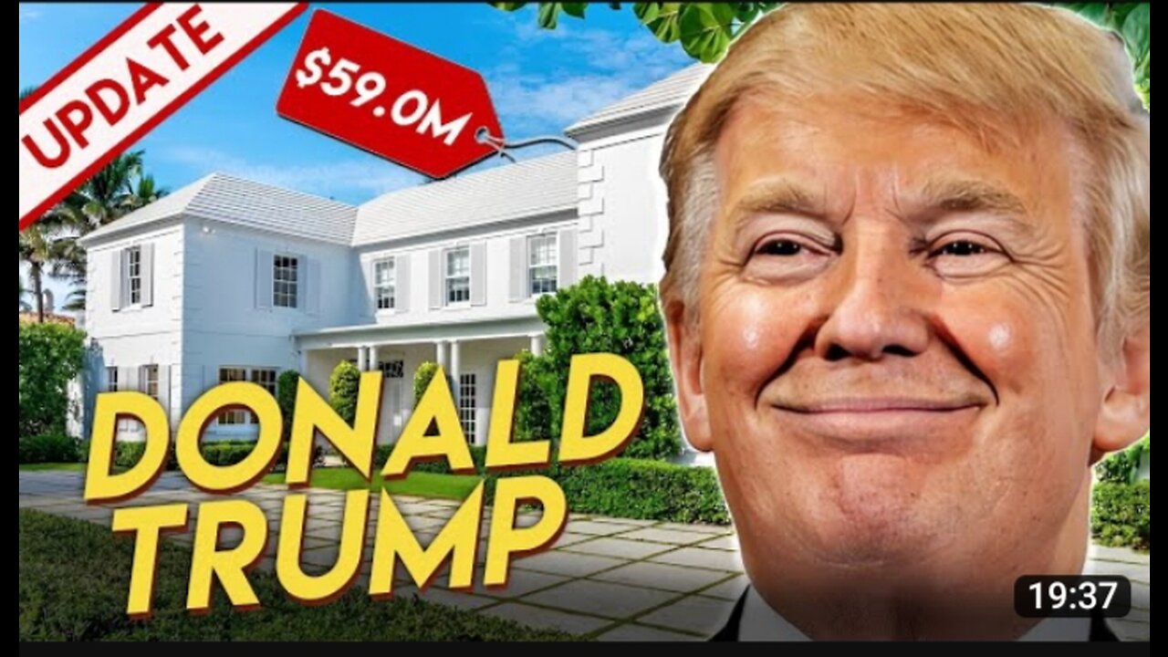 Donald Trump House Tour | $59 million Mar_a_Logo Mansion