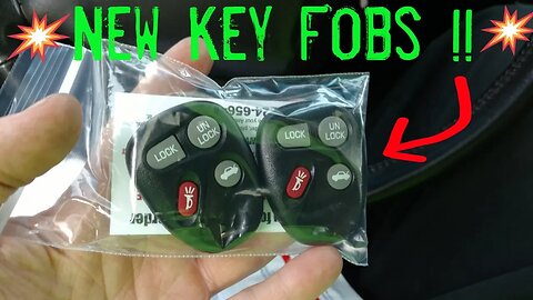 How to program your new F-BODY key fobs !