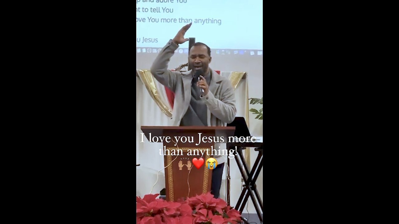 I love you Jesus snippet.