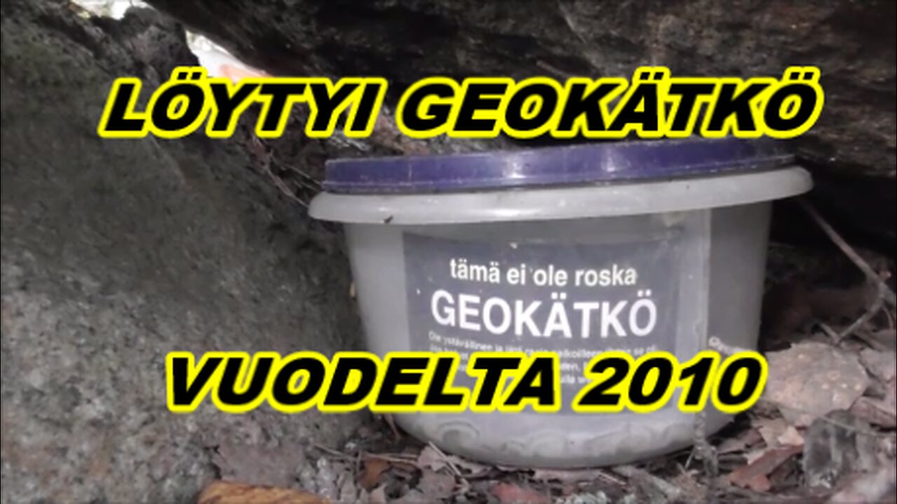 Geokätkö vuodelta 2010