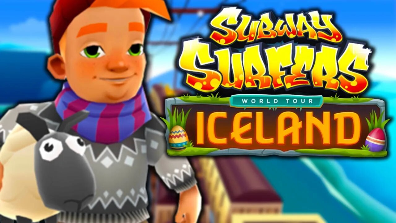 Subway Surfers da Páscoa de 2020 em Iceland