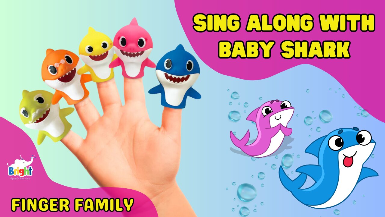 Baby Shark Finger Family | Baby Shark | Kids Songs & Nursery Rhymes