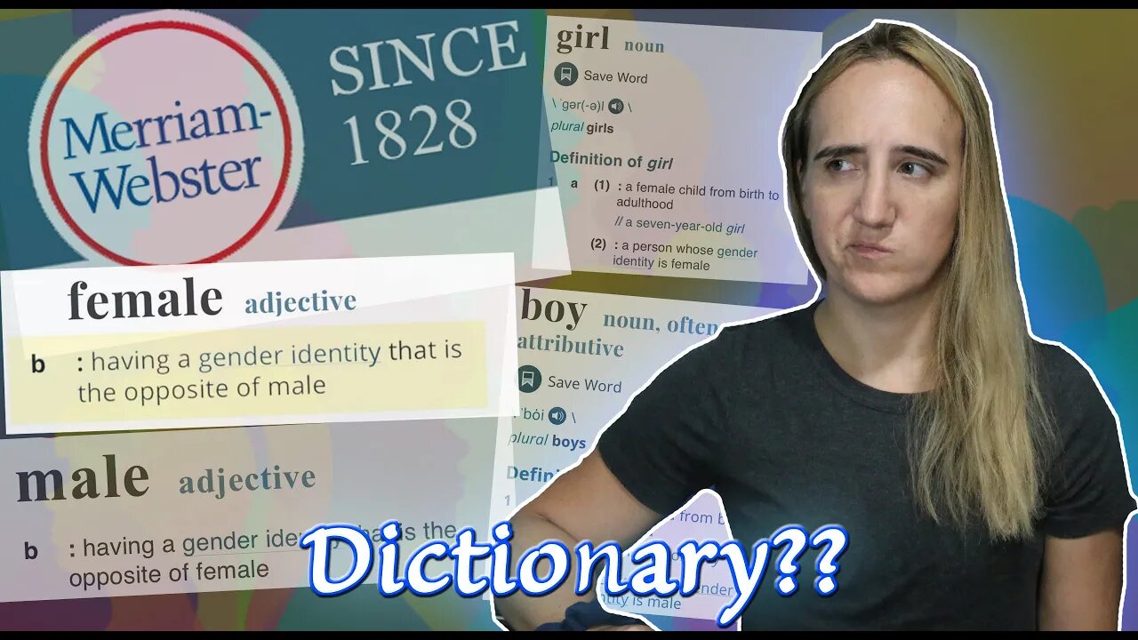 Trans Woman Reacts: Websters Dictionary Changes the Definition of Female