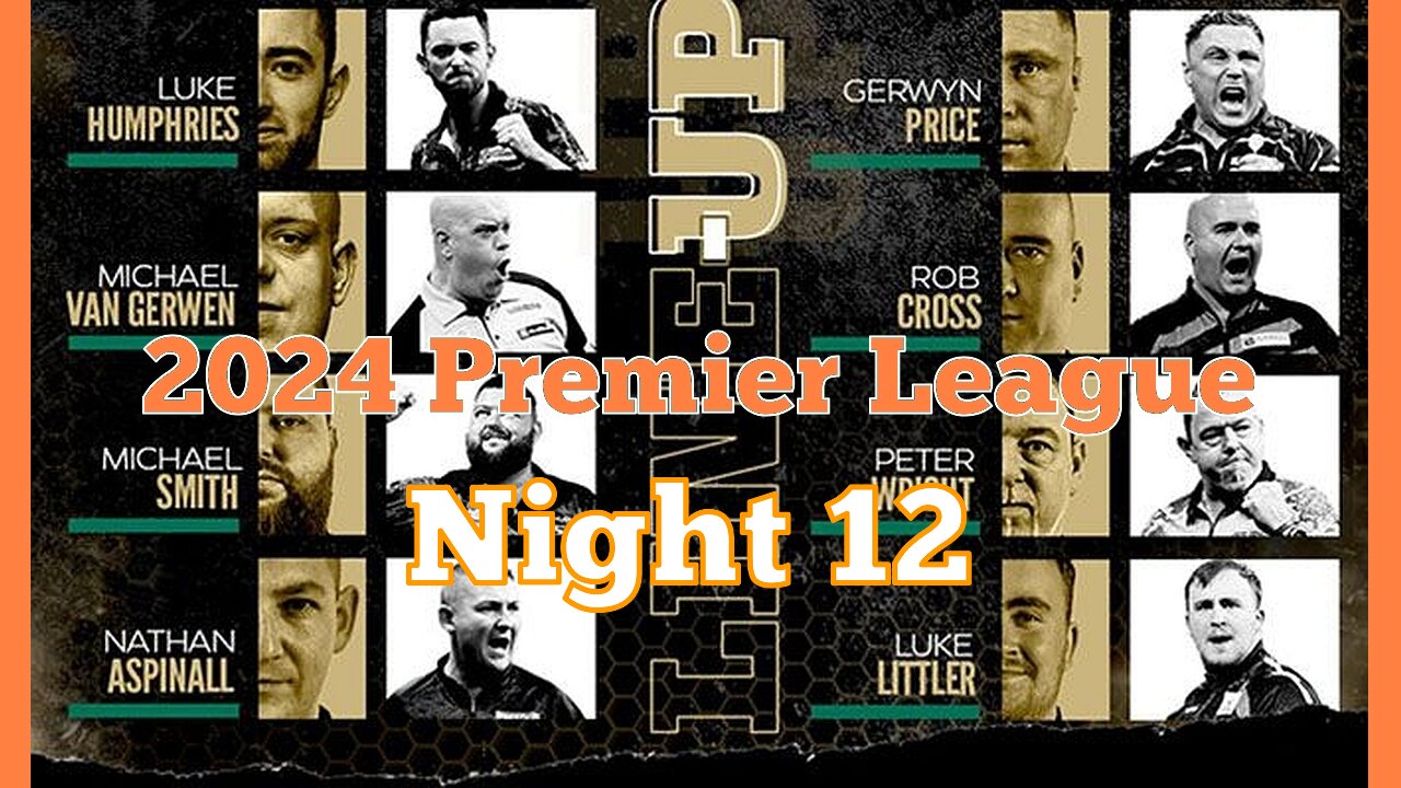 2024 Premier League Night 12 Littler v Smith